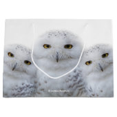 Droomvrouw Wisdom van Snowy Owls Groot Cadeauzakje (Voorkant)