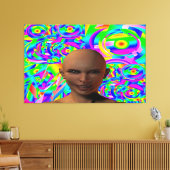 Droomwereld Canvas Afdruk (Insitu (Woonkamer))