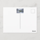 Droomwinterwonderland Briefkaart (Achterkant)