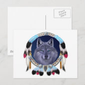 DROOMWOLF BRIEFKAART (Voorkant / Achterkant)