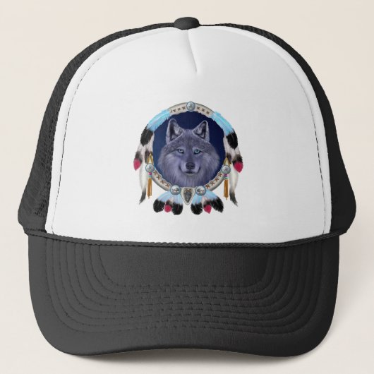DROOMWOLF TRUCKER PET (Voorkant)