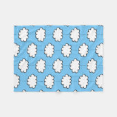 Droomwolken aan touwtjes fleece deken (Voorkant (Horizontaal))