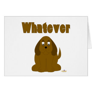 Droopy Chien Brown, peu importe