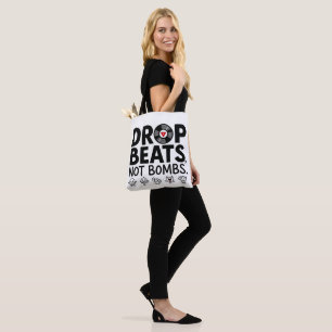 Drop Beats Not Bombs Schattigee tas
