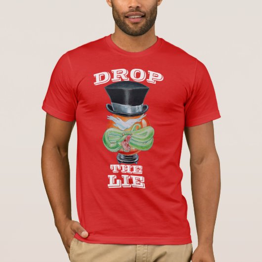 DROP DE LIE T-SHIRT (Voorkant)