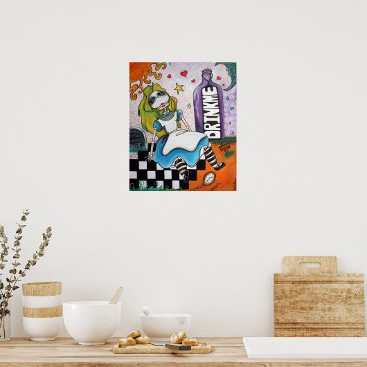 Drop Dead Alice Poster (Keuken)