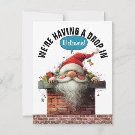 DROP IN Flat Holiday Kaart