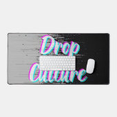 Drop Mouse Pad Hype Pixels Black Gray  (Keyboard & Muis)