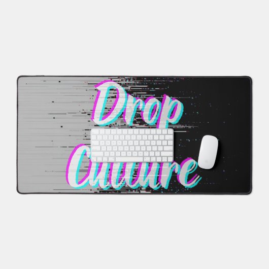 Drop Mouse Pad Hype Pixels Black Gray  (Clavier et souris)