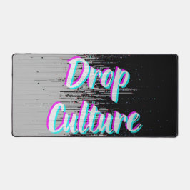 Drop Mouse Pad Hype Pixels Black Gray 