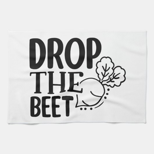 Drop the beet theedoek (Horizontaal)