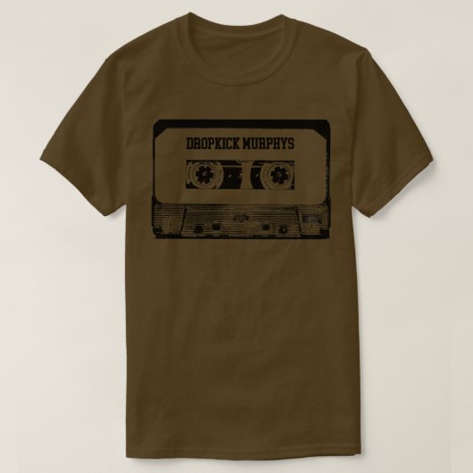 Dropkick Murphys-Cassettebandje T-shirt (Design voorkant)