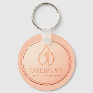 Droplyt Golf Aura Logo Sleutelhanger