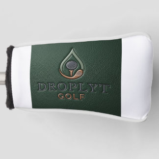 Droplyt Golf Rustic Green Putterhoes Golfheadcover