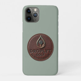 Droplyt Golf Rustic Logo iPhone Hoesje