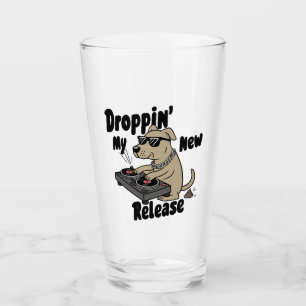 Droppin 'My New Release Dog Hip-Hop Glas
