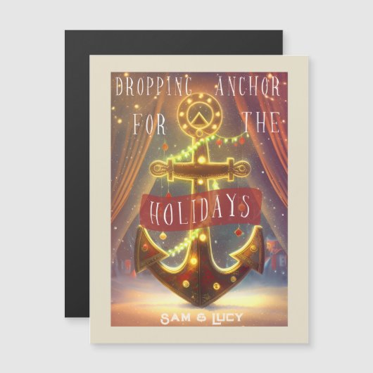 Dropping Anker voor de feestdagen (Voorkant / Achterkant)