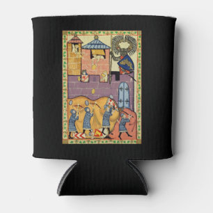 Dropping Rocks, 14e-eeuwse Codex Manesse Blikjeskoeler