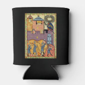 Dropping Rocks, 14e-eeuwse Codex Manesse Blikjeskoeler (Achterkant)