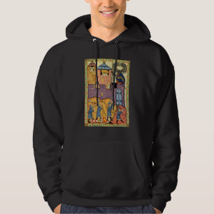 Dropping Rocks, 14e-eeuwse Codex Manesse Hoodie
