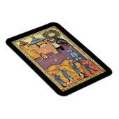 Dropping Rocks, 14e-eeuwse Codex Manesse Magneet (Rechterzijde)