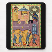 Dropping Rocks, 14e-eeuwse Codex Manesse Muismat (Voorkant)