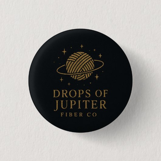 Drops of Jupiter Knop Ronde Button 3,2 Cm (Voorkant)
