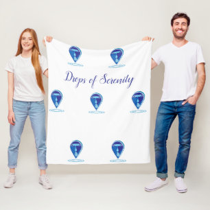 Drops van sereniteit deken