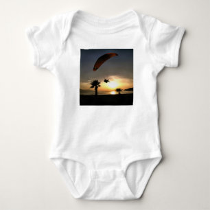 Dropzone in Dusk Adventure Paraglider Art Romper