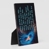 Dror Yikra zal de vrijheid verdedigen Fotoplaat (Zijkant)