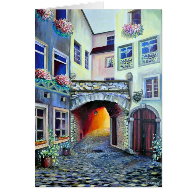 Droscape Luxembourg bohemiaanse stad (Voorkant)