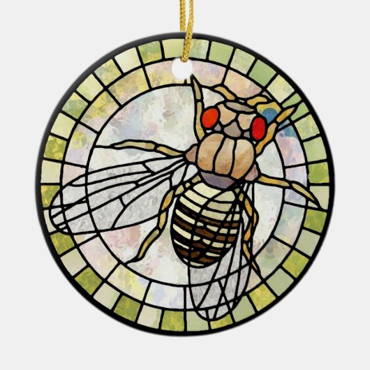 Drosophila Keramisch Ornament (Voorkant)