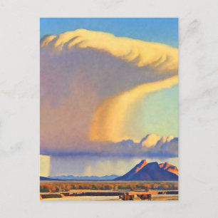 “Drought and Downpour” door Maynard Dixon Briefkaart