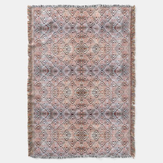 Drow Blanket - Diamond Brick Pattern Deken (Voorkant Verticaal)