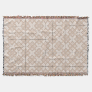 Drow Blanket - Woven Lattice in Three Shades Deken