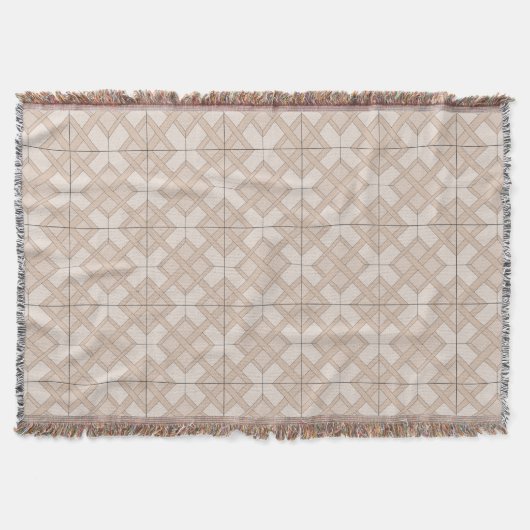 Drow Blanket - Woven Lattice in Three Shades Deken (Voorkant)