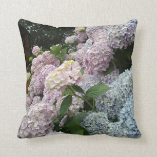 Drow Cushion Hydrangea Floral Foto Kussen