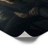 Drowning in Silence Lui Affiche (Coin)