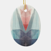 Drowning Tulip Keramisch Ornament (Achterkant)