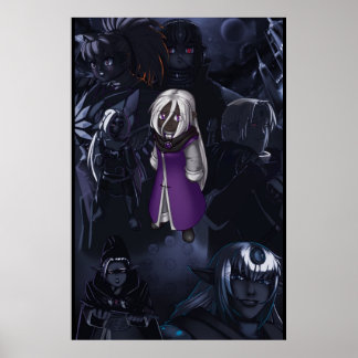 Drowtales: Moonless age: voorproefhoofdstukken Poster