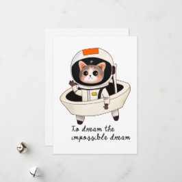 Droy astrocat feestdagenkaart