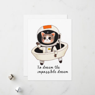 Droy astrocat feestdagenkaart