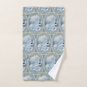 Droy Blue Medallions Bad Handdoek (Handdoek)