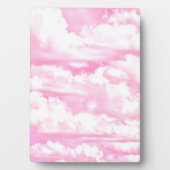 droy Happy Pink Clouds Fotoplaat (voorkant)