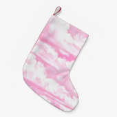 droy Happy Pink Clouds Kleine Kerstsok (Voorkant (Hangend))