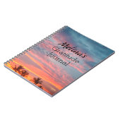 Droy Tropical Sunset Gratitude Notitieboek (Linkerzijde)