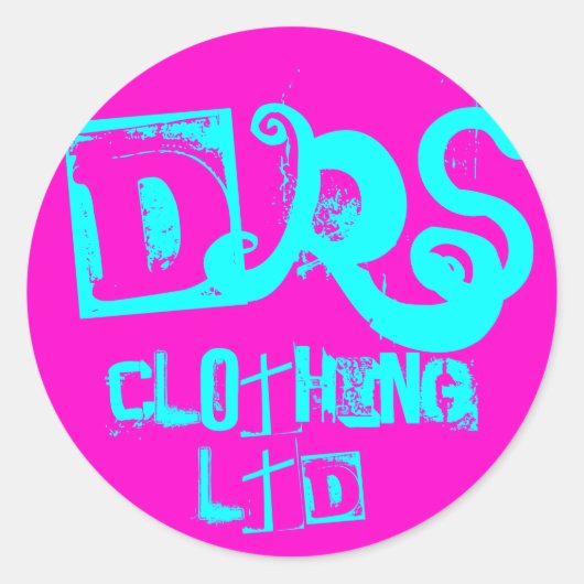 DRS Ronde Sticker (Voorkant)