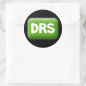 DRS RONDE STICKER (Tas)