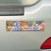 DRT TexasWildflower Bumpersticker (Op auto)