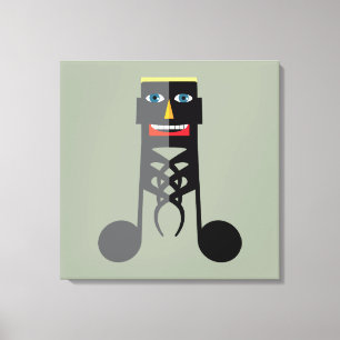 Dru-Par Clupkitz officieel familieportret Canvas Afdruk